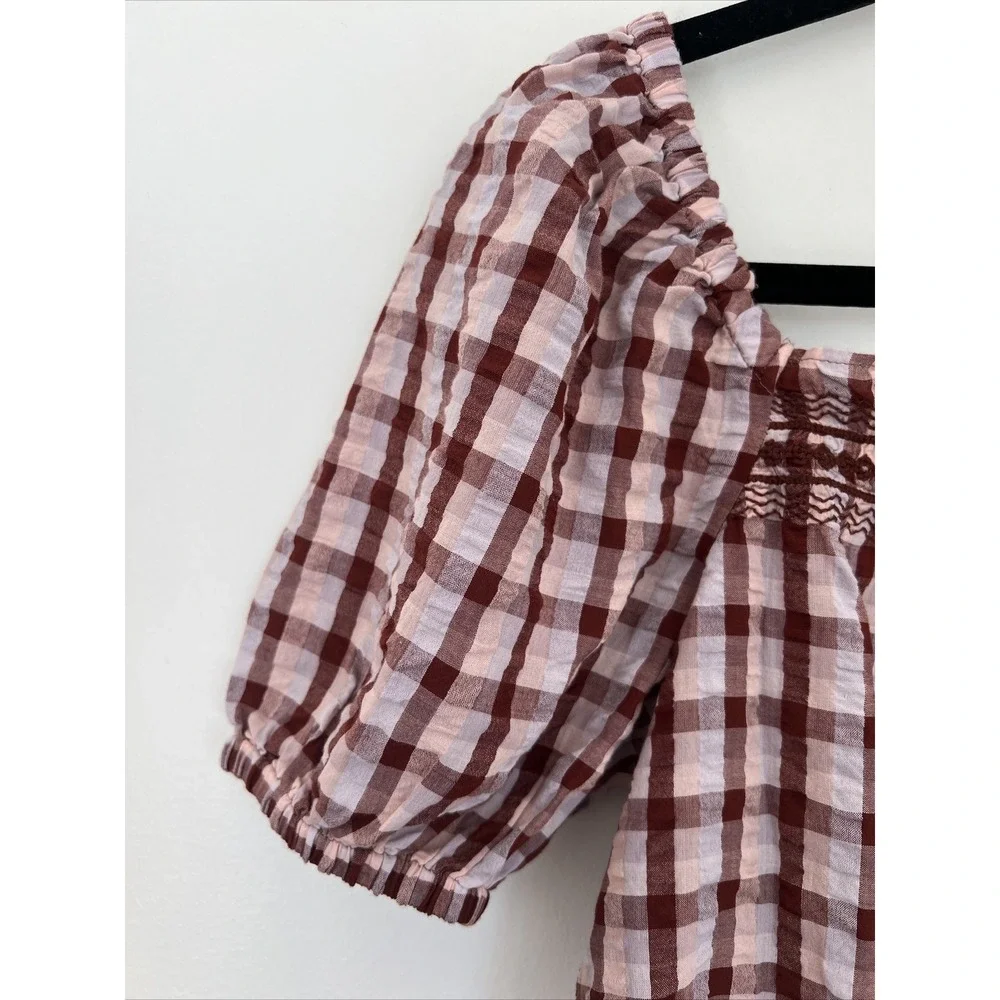 Madewell seersucker jeanette